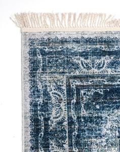 Alfombra estampado azules 180*300 cm