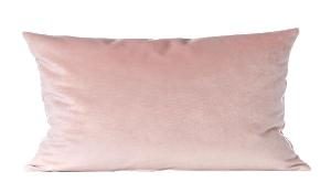 Cojin terciopelo rosa palo 30*50 cm