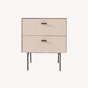 Mueble TV Diamond 3 P lacado perlado 180*50*40 cm