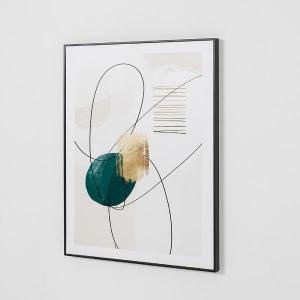 Set de 2 cuadros con marco de madera. 50*70 cm/ud.