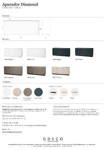 Perllackiertes Diamond 3 P Sideboard 182*90*40 cm