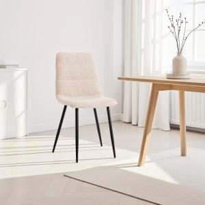 Enma chair, beige upholstery