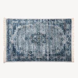 Alfombra estampado azules 180*300 cm