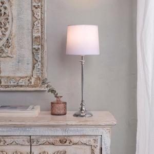 Lampara cromada. 55*21*21 cm