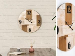 Reloj madera 50*50 cm
