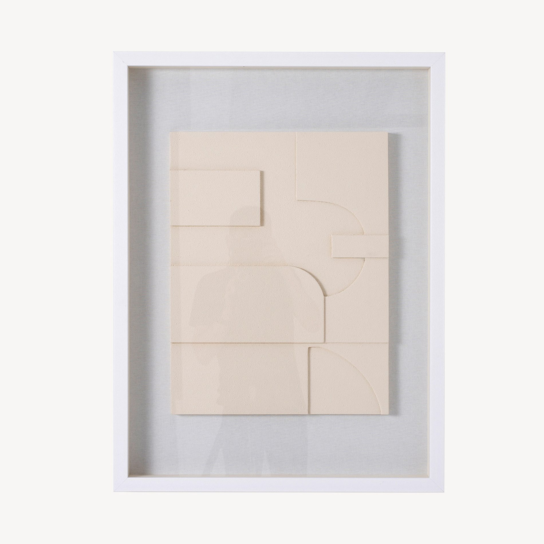 Cuadro vitrina con marco madera 60*80 cm