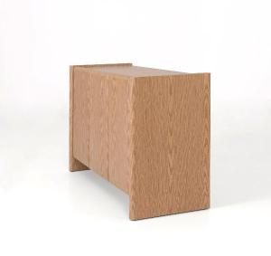 Aparador gio. 3 puertas, chapa roble 120*45*75.5 cm
