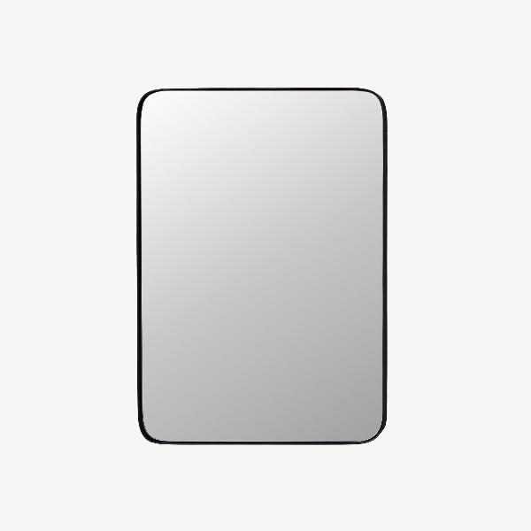 ESPEJO METAL NEGRO. 60*80 CM