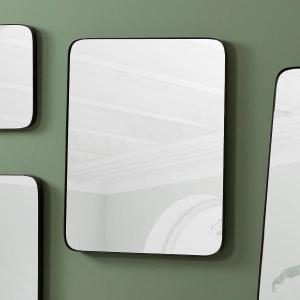 Espejo metal negro 60*80 cm