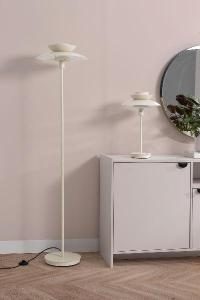 Lámpara pie Dina Blanca. 163*38*38 cm