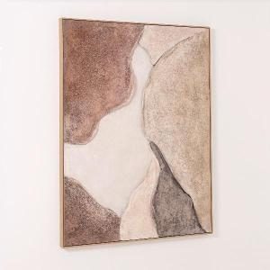 Cuadro al óleo con marco de madera. 120*160 cm