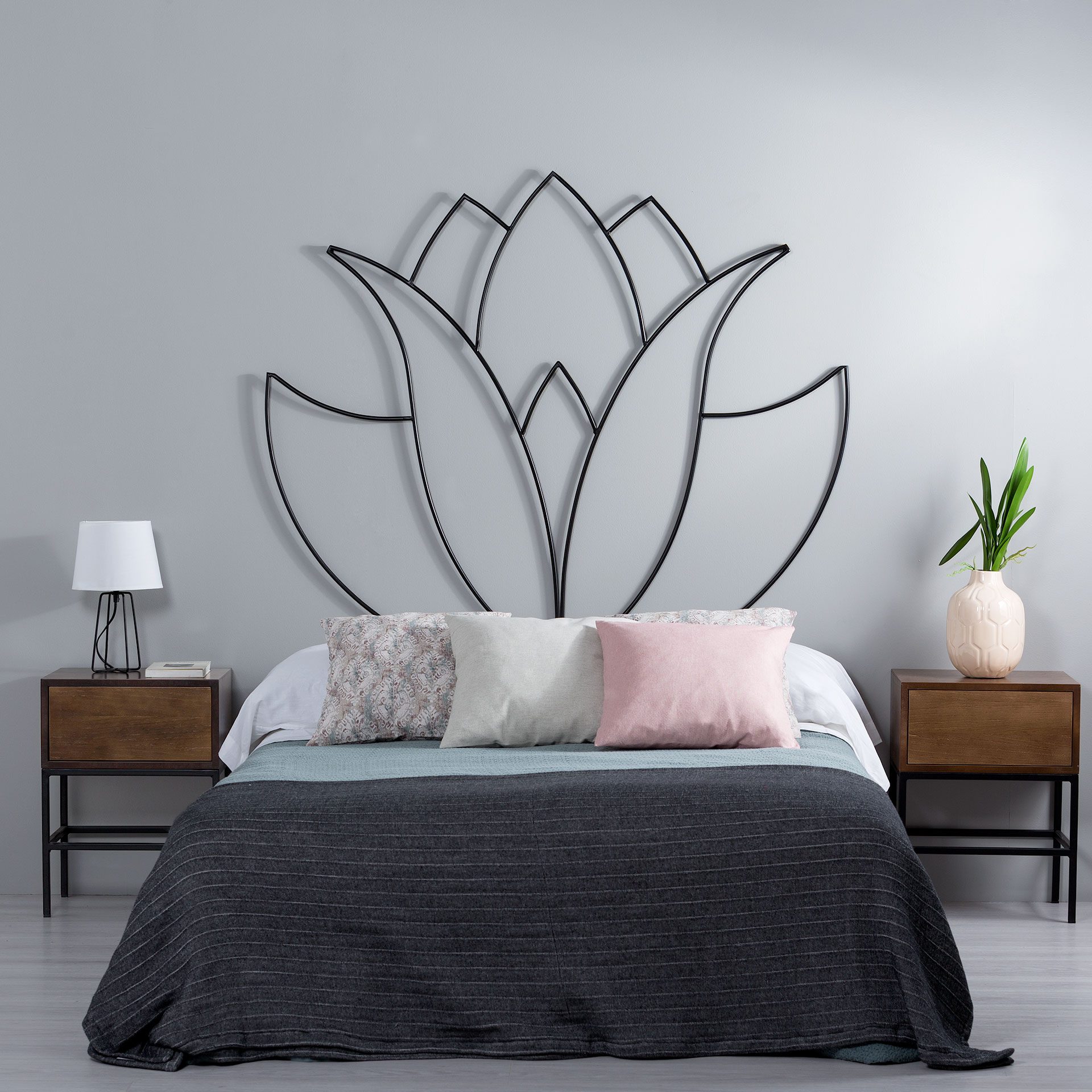 Cabecero forja 135 cm