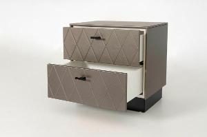 Mesita Diamond 2 C lacado perlado 51*50*34