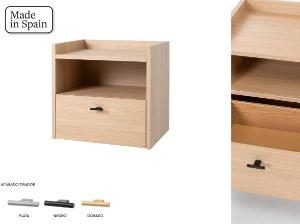 Small table with drawer and hollow oak melamine for hanging, 48 cm