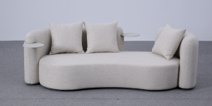 Sofá Estepona con tejido para exterior (incluye 3 cojines)