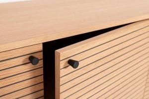 Buffet Nela en placage de chêne (KIT)