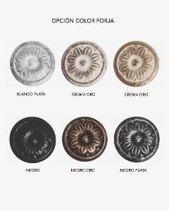 Banqueta forja 52*45*35 cm