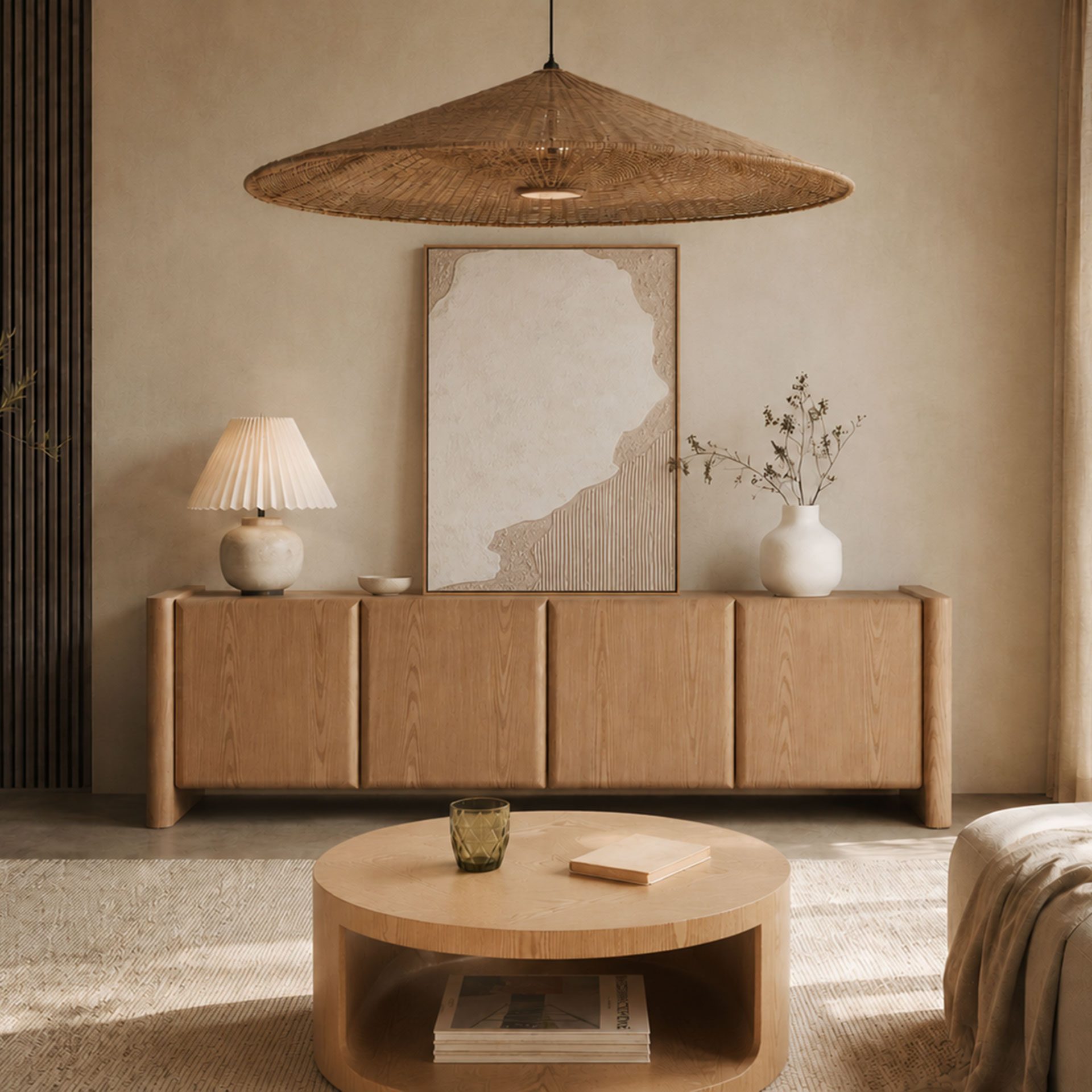 Mueble TV Gio chapa roble 180*45*50 cm