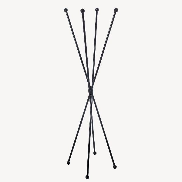 PERCHA (151X35) TUBOS CRUZADOS, ANILLA EN MEDIO