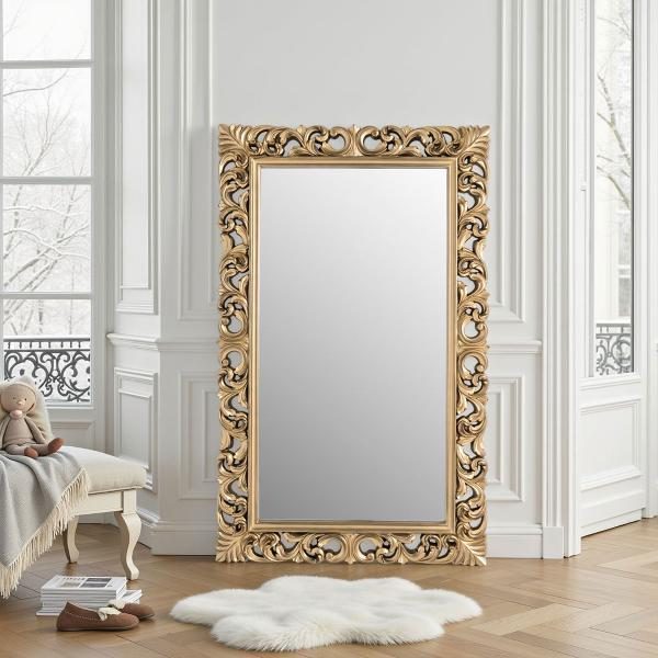 ESPEJO RESINA GRANDE 95*155 CM (SE PUEDE COLGAR HORIZONTAL Y VERTICAL)