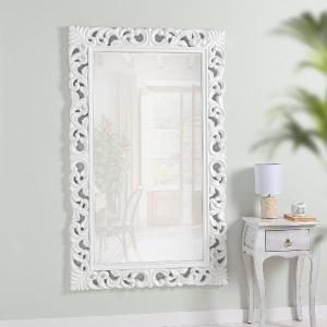 Espejo resina blanco 95*155 cm
