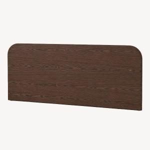 Cabecero pompeya, chapa madera nogal. 160*70*3 cm