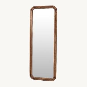 Walnut wood mirror 160*60 cm