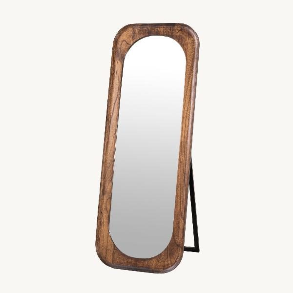 ESPEJO DE SUELO MADERA NOGAL 160*60 CM