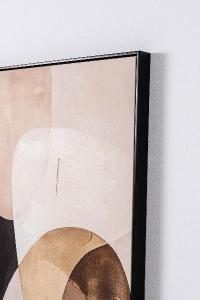 Set de 2 cuadros al óleo. Marco de madera. 60*90 cm/ud.