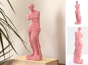 Escultura Venus rosa 30 cm