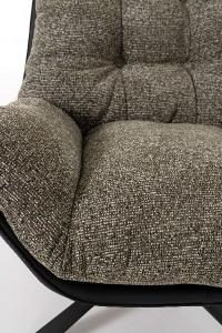 Fauteuil pivotant Ray 360º, revêtement vert