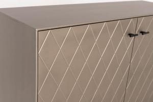 Consola Diamond 2 P lacado perlado 121*80*40 cm