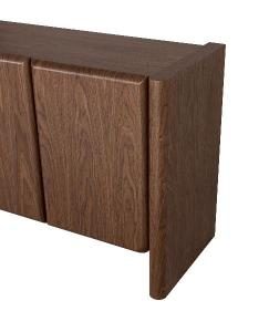 Aparador Gio chapa nogal 180*45*75.5 cm