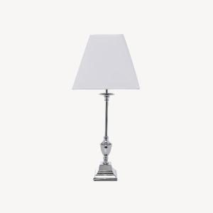 Lampara cromada. 55*25*25 cm