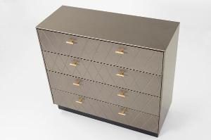 Comoda Diamond 4 C lacado perlado 102*90*42 cm