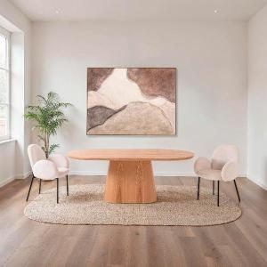 Cuadro al óleo con marco de madera. 120*160 cm