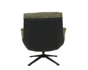 Fauteuil pivotant Ray 360º, revêtement vert