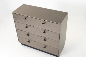 Comoda Diamond 4 C lacado perlado 102*90*42 cm