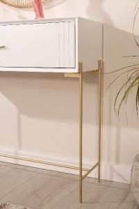 Console Milan avec 2 tiroirs, 95 cm
