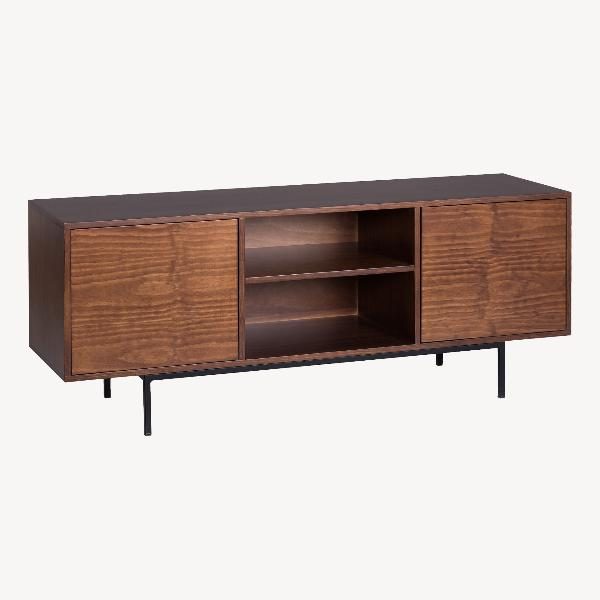 MESA TV LACADO, COLECCION PUSH. 55X40X140 CM