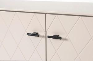 Consola Diamond 2 P lacado visón 121*80*40 cm