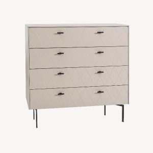 Mueble TV Diamond 3 P lacado perlado 180*50*40 cm