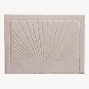 Cabecero abanico terciopelo 100*100