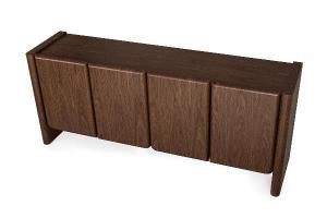 Aparador Gio chapa nogal 180*45*75.5 cm