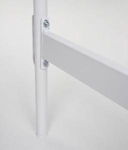 Cama completa forja cabecero recto 90 cm