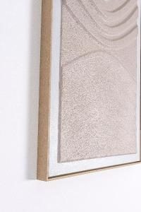 Set de 2 cuadros al óleo. Marco de madera. 60*90 cm/ud.