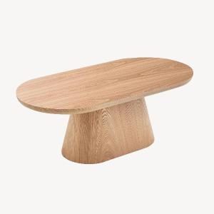 Mesa de sofá 120*60*45 cm. Chapa madera roble 