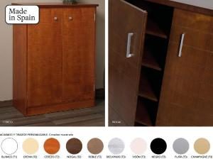 Zapatero 2 puertas 74*104*34