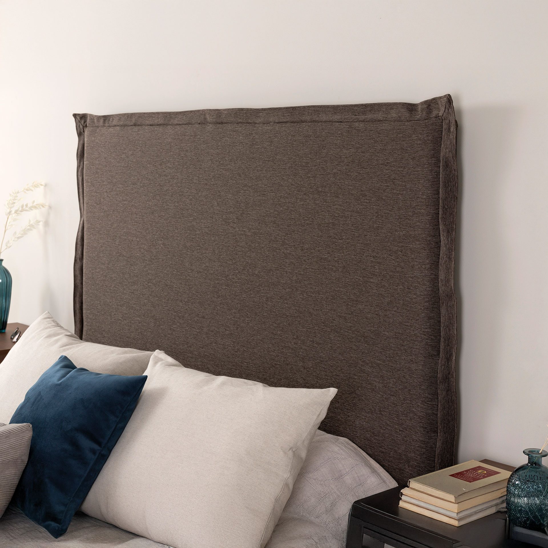 Cabecero liso con reborde 100*100 cm