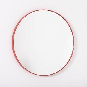 Espejo cirucla color rojo varias medidas